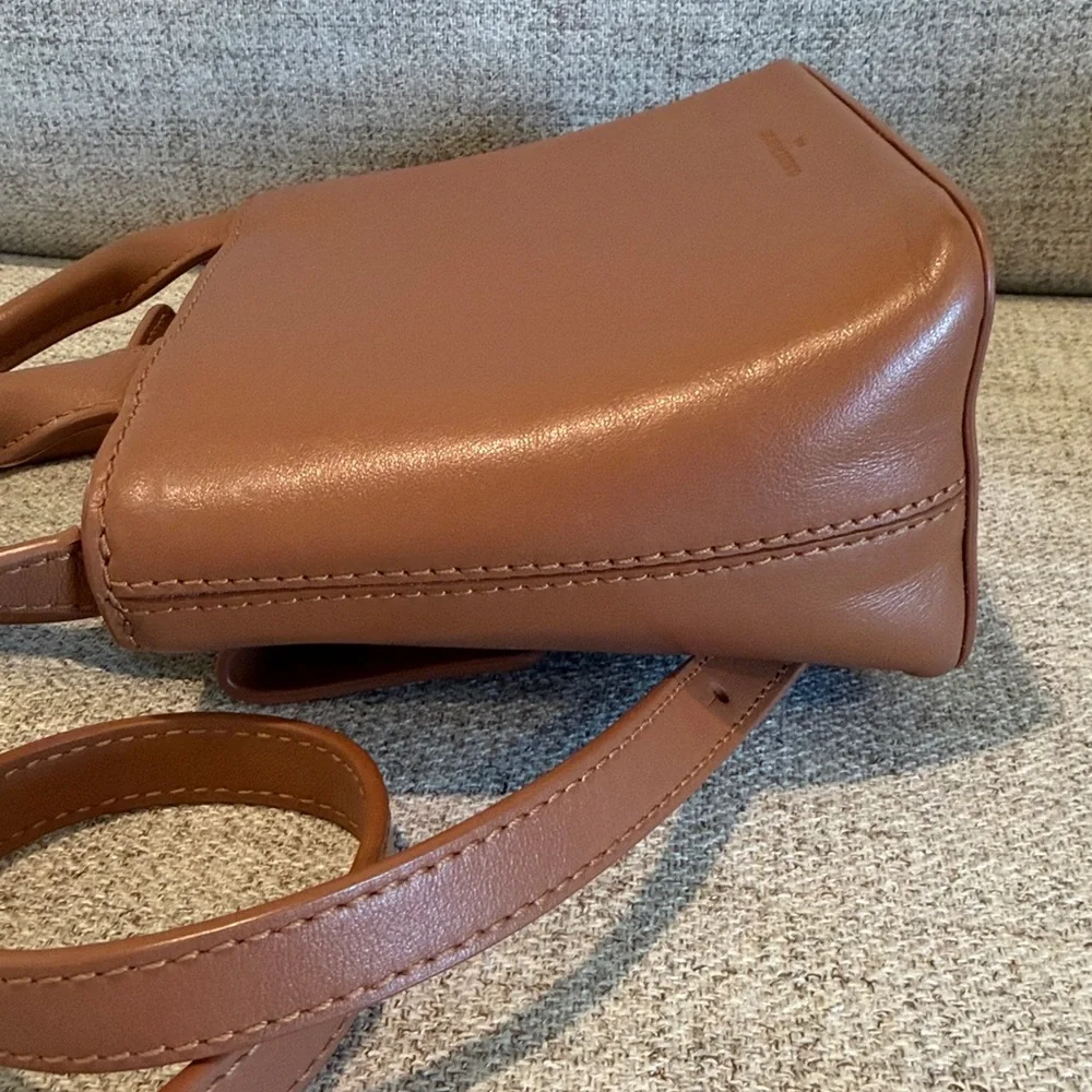 Claudie Perlot Mini Shoulder Bag Used Caramel Brown used